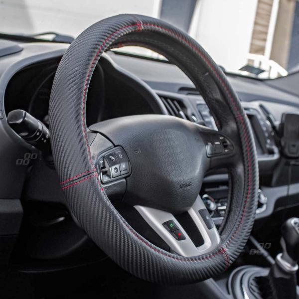 Xkeribom Lenkradbezug 37-38cm Lenkradschoner Lenkradschutz Aufsteckbare Lenkradabdeckung